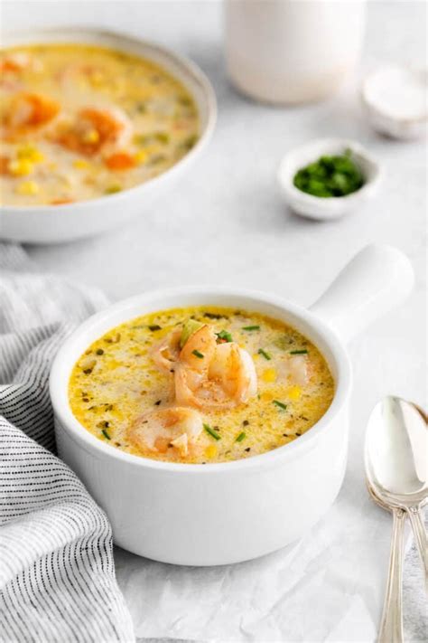 How many carbs are in shrimp and corn chowder - calories, carbs, nutrition