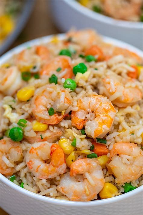 How many carbs are in shrimp fried rice - calories, carbs, nutrition