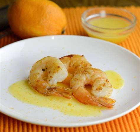 How many carbs are in shrimp with orange beurre blanc - calories, carbs, nutrition