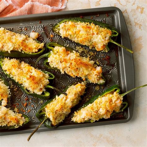 How many carbs are in shrimp-stuffed peppers - calories, carbs, nutrition