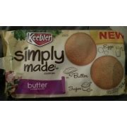 How many carbs are in simply made butter cookies - calories, carbs, nutrition