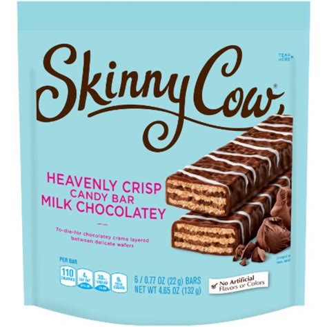 How many carbs are in skinny cow heavenly crisp - calories, carbs, nutrition