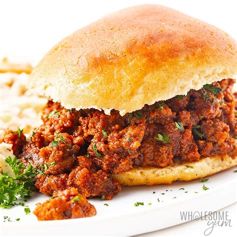 How many carbs are in sloppy joe filling - calories, carbs, nutrition