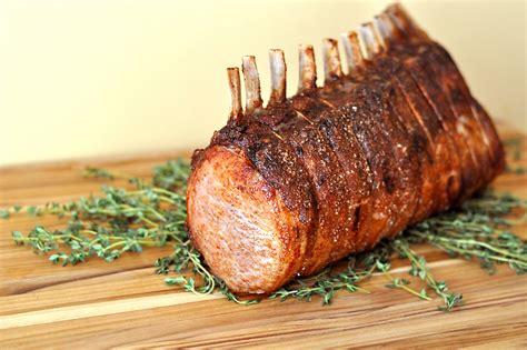 How many carbs are in slow roasted frenched pork prime rib - calories, carbs, nutrition