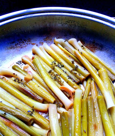 How many carbs are in slowly braised leeks - calories, carbs, nutrition