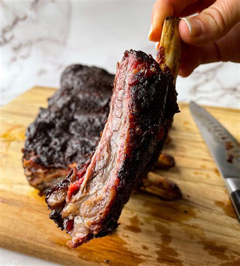 How many carbs are in smokehouse smoked beef back ribs - calories, carbs, nutrition