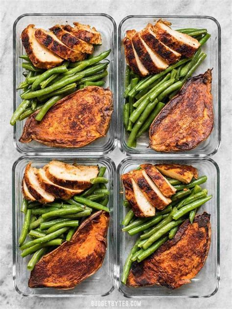 How many carbs are in smokey bbq chicken with sweet potato large - calories, carbs, nutrition