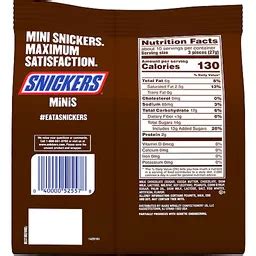 How many carbs are in snicker's bar - calories, carbs, nutrition