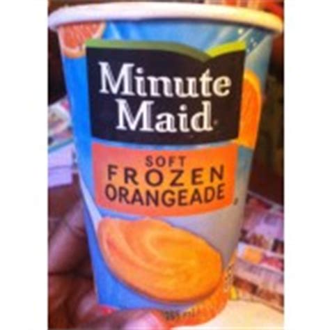 How many carbs are in soft frozen orangeade - calories, carbs, nutrition