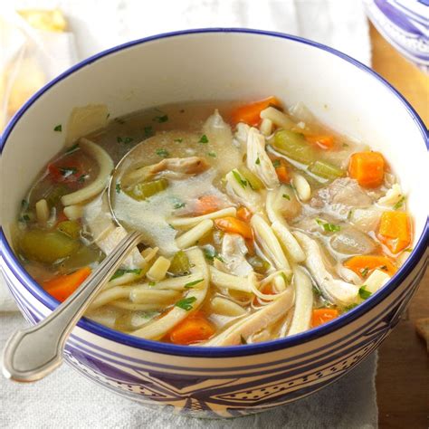 How many carbs are in soup chicken noodle wheat pasta & fresh dill 12 oz - calories, carbs, nutrition