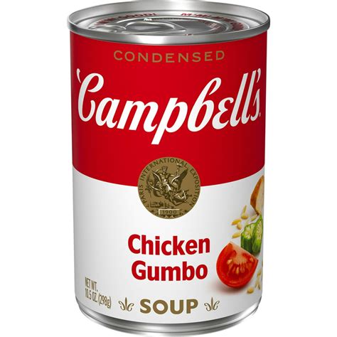 How many carbs are in soup gumbo chicken campbells 16 oz - calories, carbs, nutrition