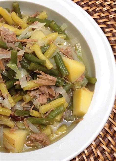 How many carbs are in soup ham potato string bean (bostwick) - calories, carbs, nutrition