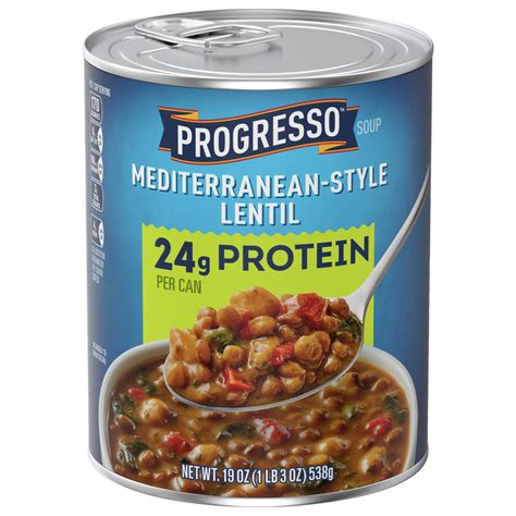 How many carbs are in soup lentil mediterranean campbells 8 oz - calories, carbs, nutrition