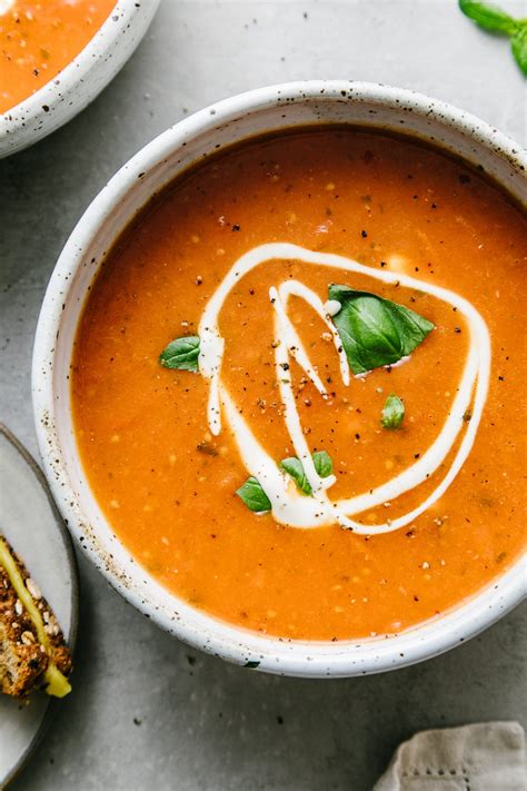 How many carbs are in soup tomato basil creamy 12 oz - calories, carbs, nutrition