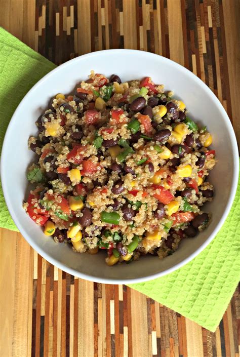 How many carbs are in southwest quinoa salad - calories, carbs, nutrition