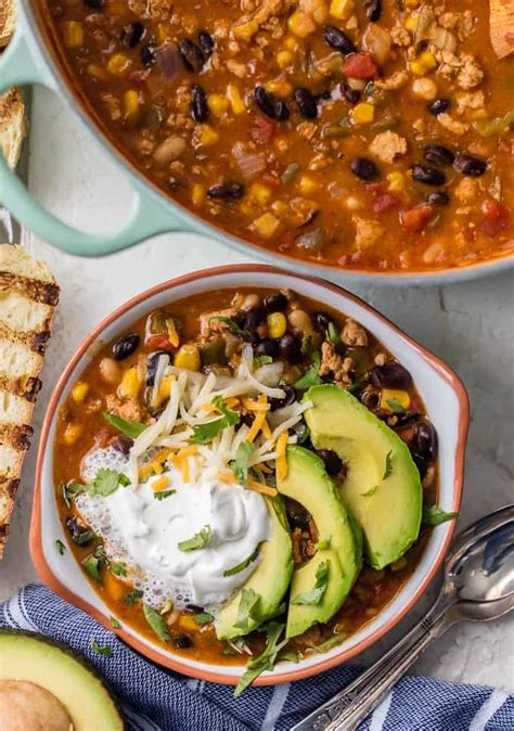 How many carbs are in southwest turkey chili - calories, carbs, nutrition