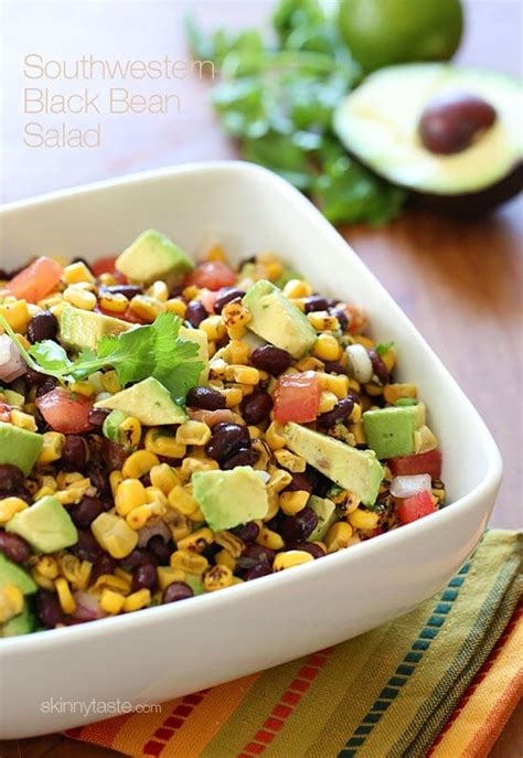 How many carbs are in southwestern bean salad - calories, carbs, nutrition