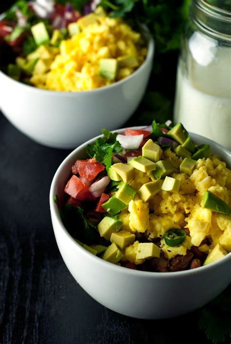 How many carbs are in southwestern breakfast bowl - calories, carbs, nutrition