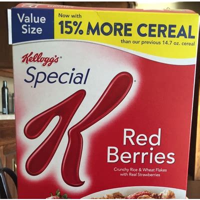 How many carbs are in special k red berries cereal - calories, carbs, nutrition