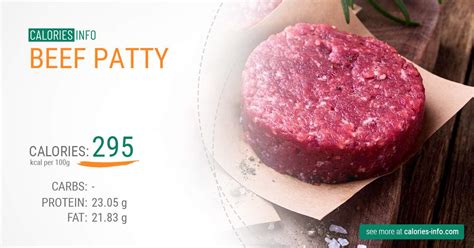 How many carbs are in spicy beef patty - calories, carbs, nutrition