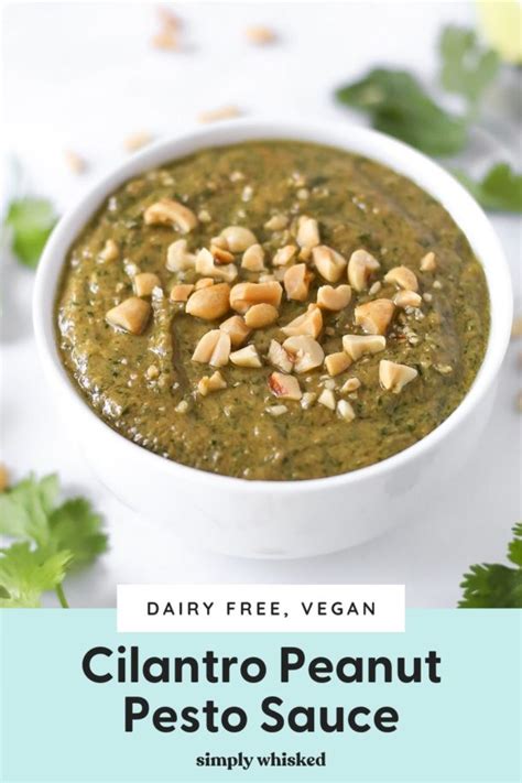 How many carbs are in spicy cilantro peanut pesto (87353.0) - calories, carbs, nutrition