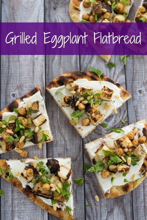 How many carbs are in spicy eggplant flatbread - calories, carbs, nutrition