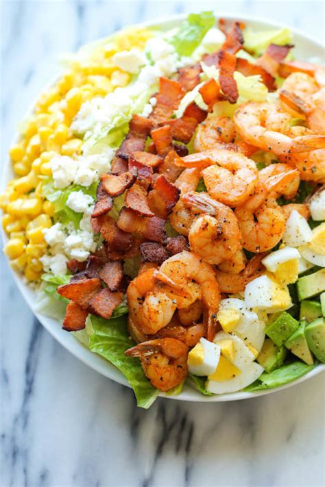 How many carbs are in spicy shrimp salad - calories, carbs, nutrition