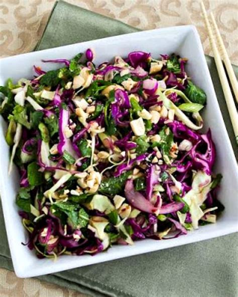 How many carbs are in spicy thai slaw - calories, carbs, nutrition