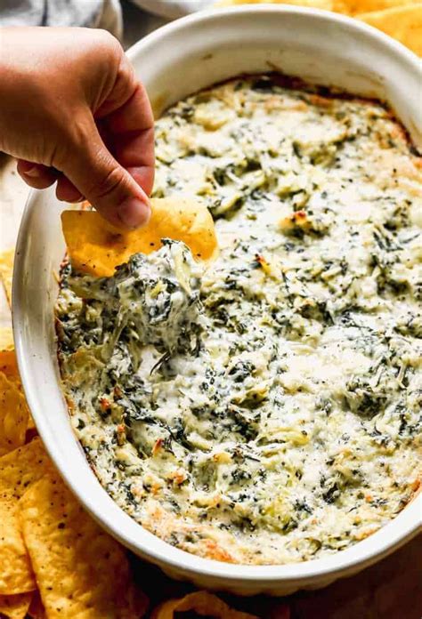 How many carbs are in spinach dip - calories, carbs, nutrition