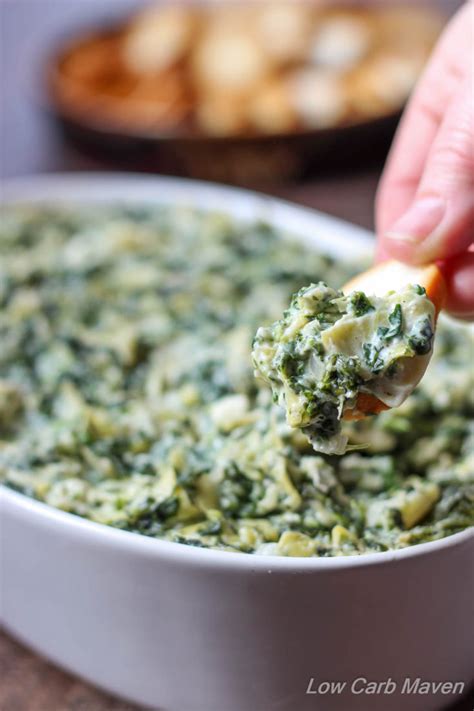 How many carbs are in spinach dip, light - calories, carbs, nutrition