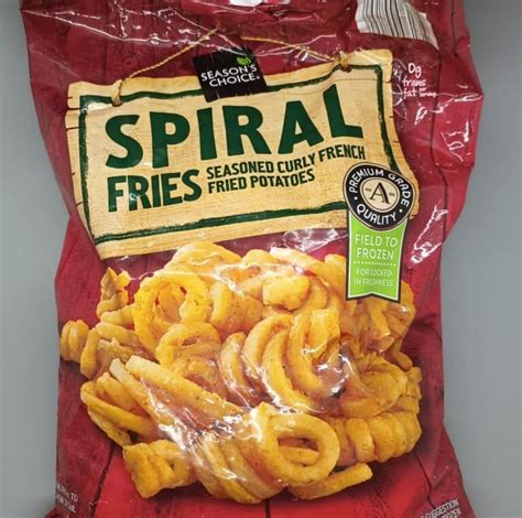 How many carbs are in spiral fries - calories, carbs, nutrition