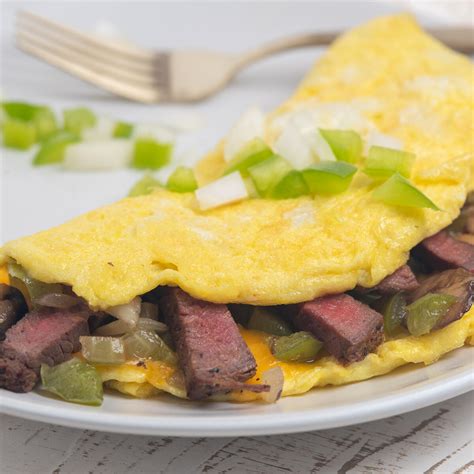 How many carbs are in sriracha steak omelet & roasted potatoes - calories, carbs, nutrition