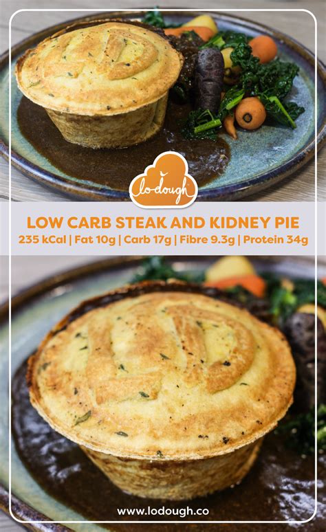 How many carbs are in steak and kidney pie - calories, carbs, nutrition