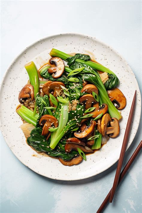 How many carbs are in stir fried mushrooms - calories, carbs, nutrition