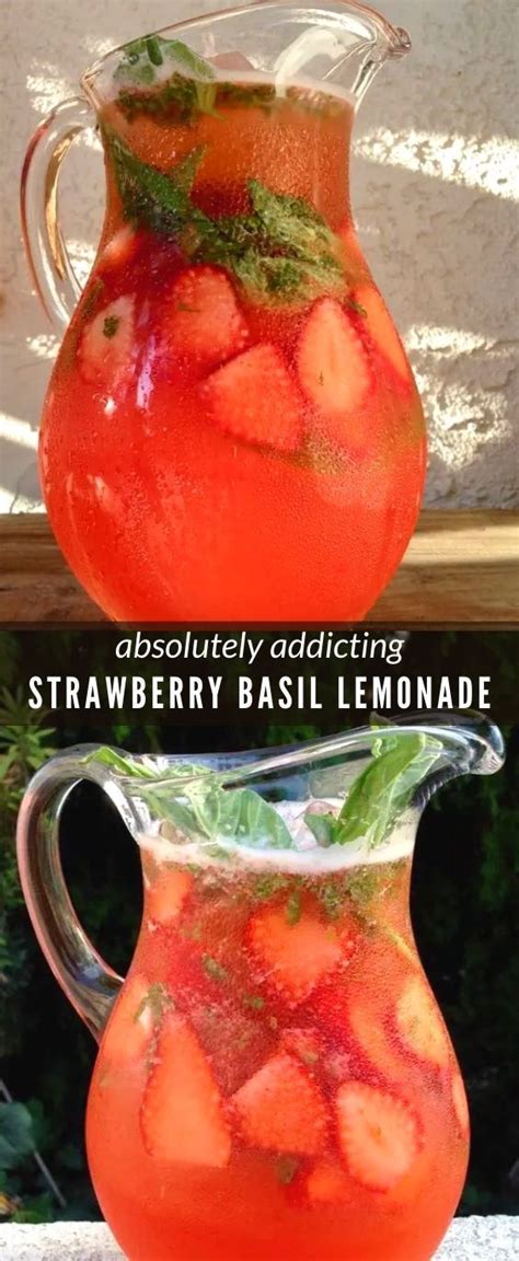 How many carbs are in strawberry basil lemonade - calories, carbs, nutrition