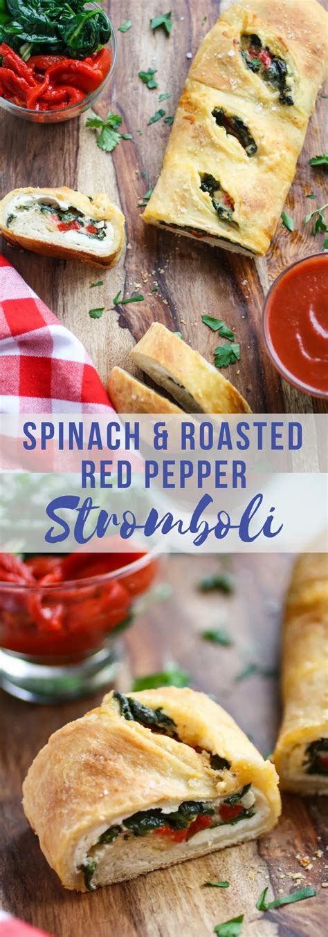 How many carbs are in stromboli with spinach and peppers - calories, carbs, nutrition