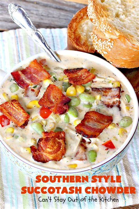 How many carbs are in succotash chowder - calories, carbs, nutrition