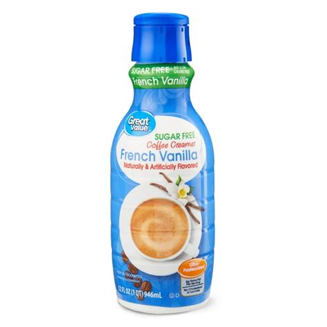 How many carbs are in sugar free french vanilla coffee creamer - calories, carbs, nutrition