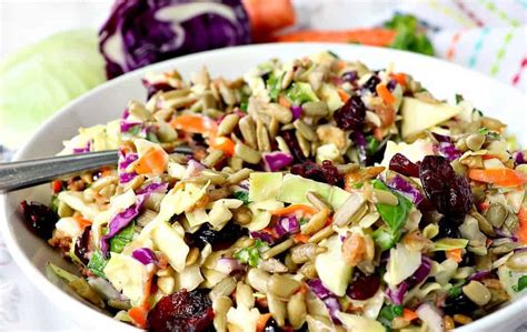 How many carbs are in sunflower crunch chopped salad - calories, carbs, nutrition