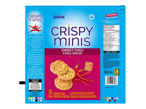 How many carbs are in sweet chili crispy minis - calories, carbs, nutrition