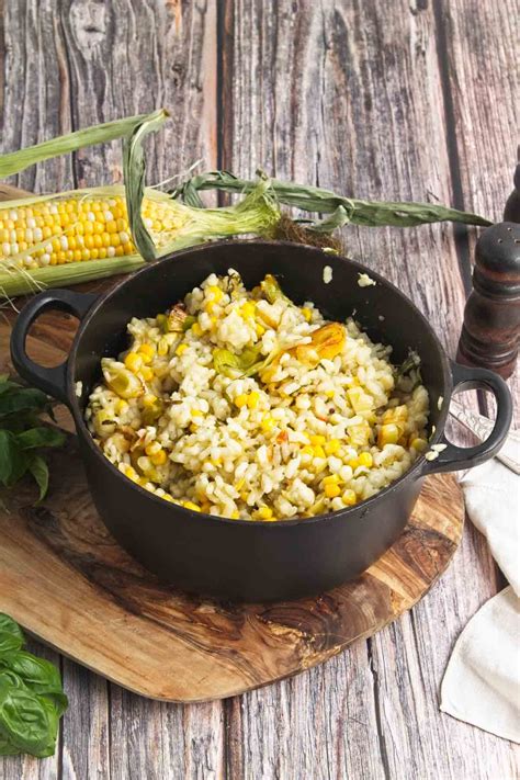 How many carbs are in sweet corn risotto - calories, carbs, nutrition