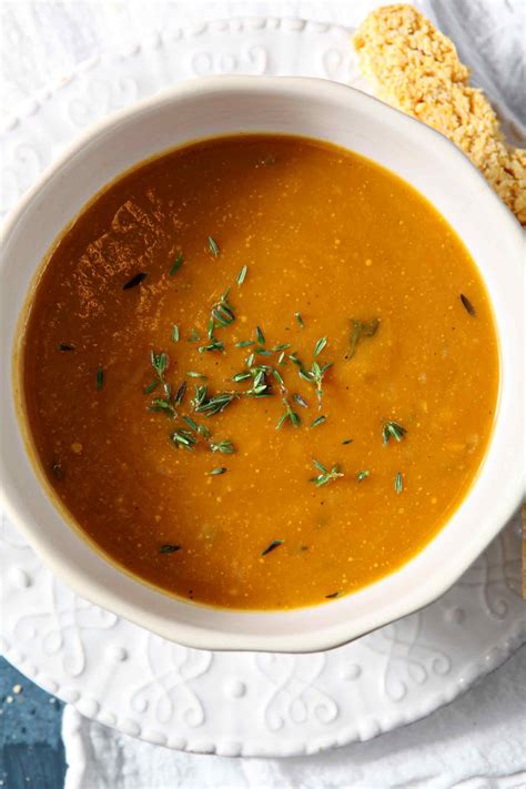 How many carbs are in sweet potato bisque soup - calories, carbs, nutrition