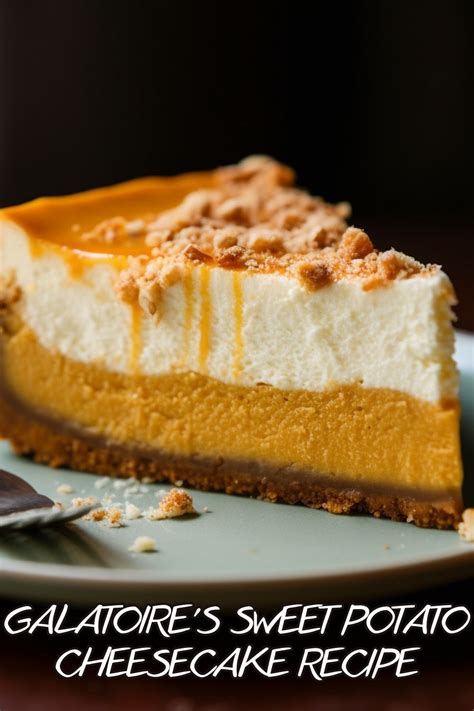 How many carbs are in sweet potato cheesecake - calories, carbs, nutrition