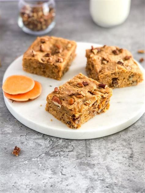 How many carbs are in sweet potato pecan bars (29536.2) - calories, carbs, nutrition