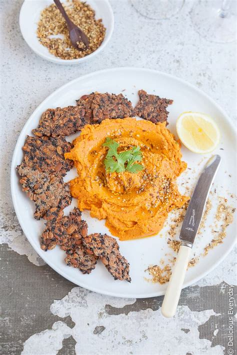 How many carbs are in sweet potato spiced hummus - calories, carbs, nutrition