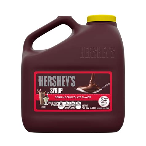 How many carbs are in syrup genuine chocolate flavor - calories, carbs, nutrition