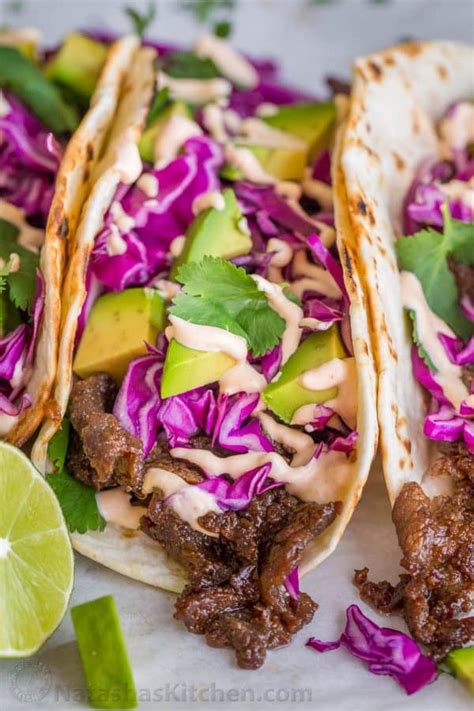 How many carbs are in taco beef korean - calories, carbs, nutrition