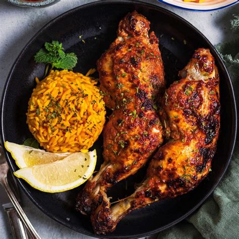 How many carbs are in tandoori chicken with ginger and spices - calories, carbs, nutrition