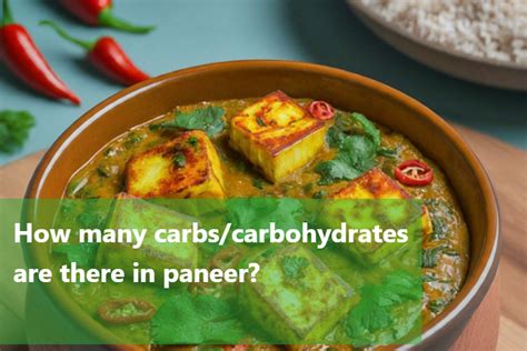 How many carbs are in tandoori paneer - calories, carbs, nutrition