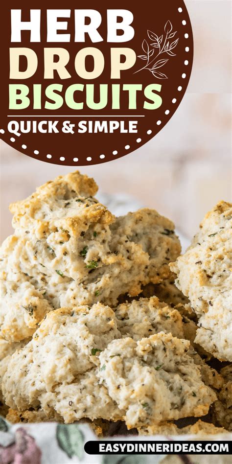 How many carbs are in tarragon herb drop biscuits - calories, carbs, nutrition